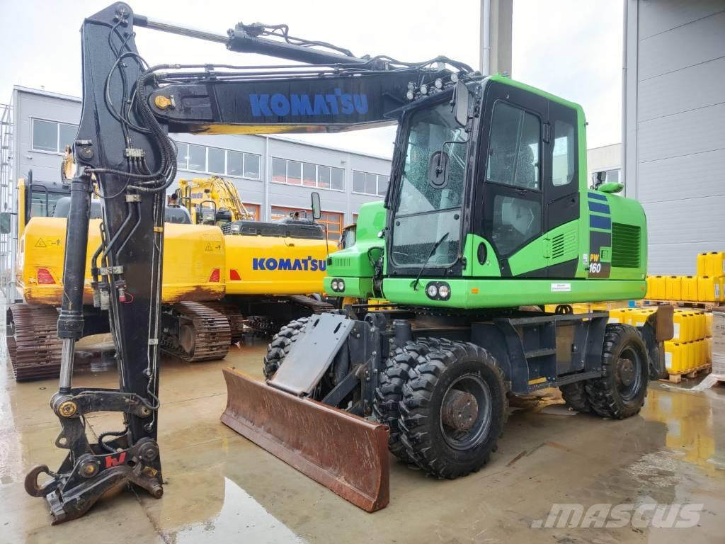 Komatsu PW 160-11 Bageri na kotačima