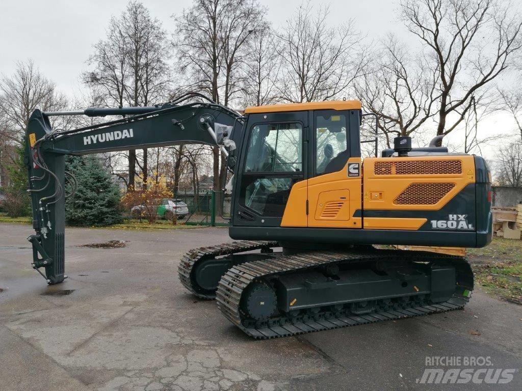 Hyundai HX160AL Bageri gusjeničari