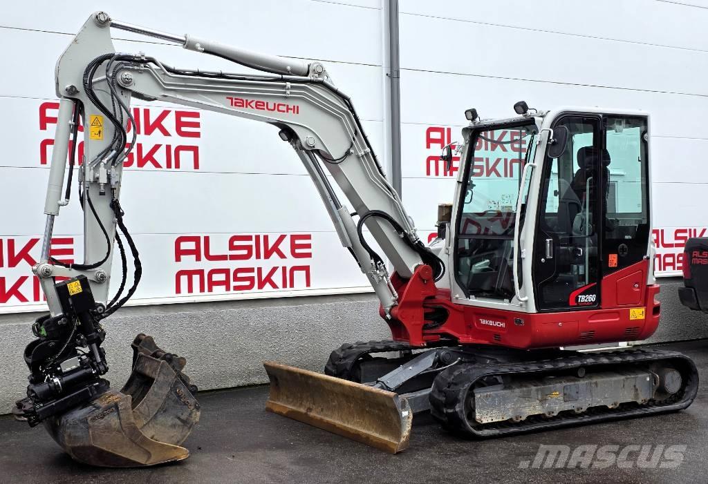 Takeuchi TB 260 Mini bageri <7t