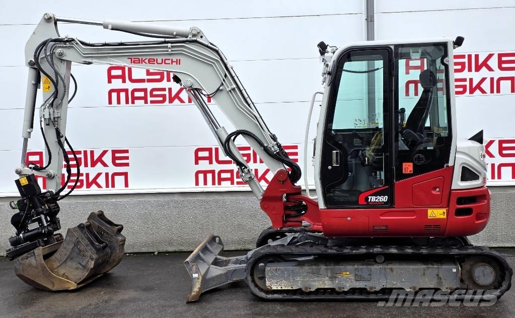 Takeuchi TB 260 Mini bageri <7t