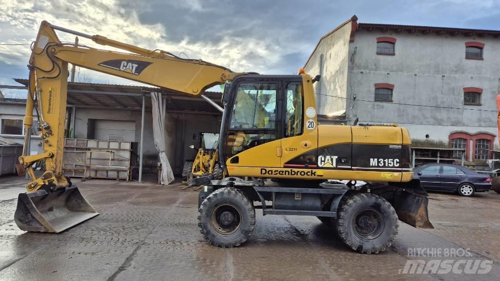 CAT M 315 C Bageri na kotačima
