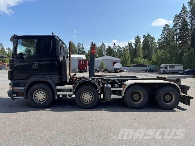 Scania R 500 Rol kiper kamioni s kukama za dizanje