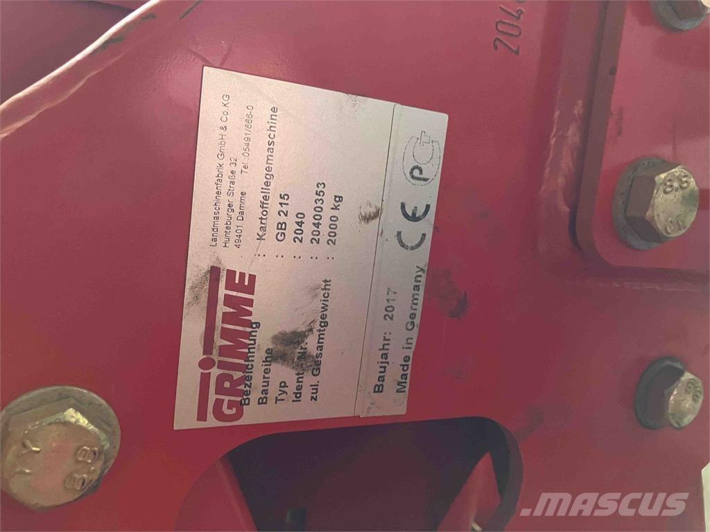 Grimme GB 215 Sadilice krumpira
