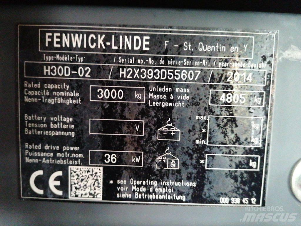 Linde H30D-02 Dizelski viličari