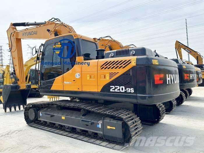 Hyundai R220LC-9S Bageri gusjeničari