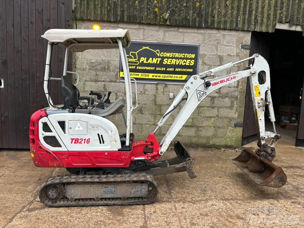 Takeuchi TB 216 Mini bageri <7t