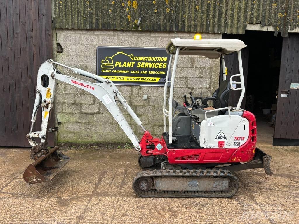 Takeuchi TB 216 Mini bageri <7t