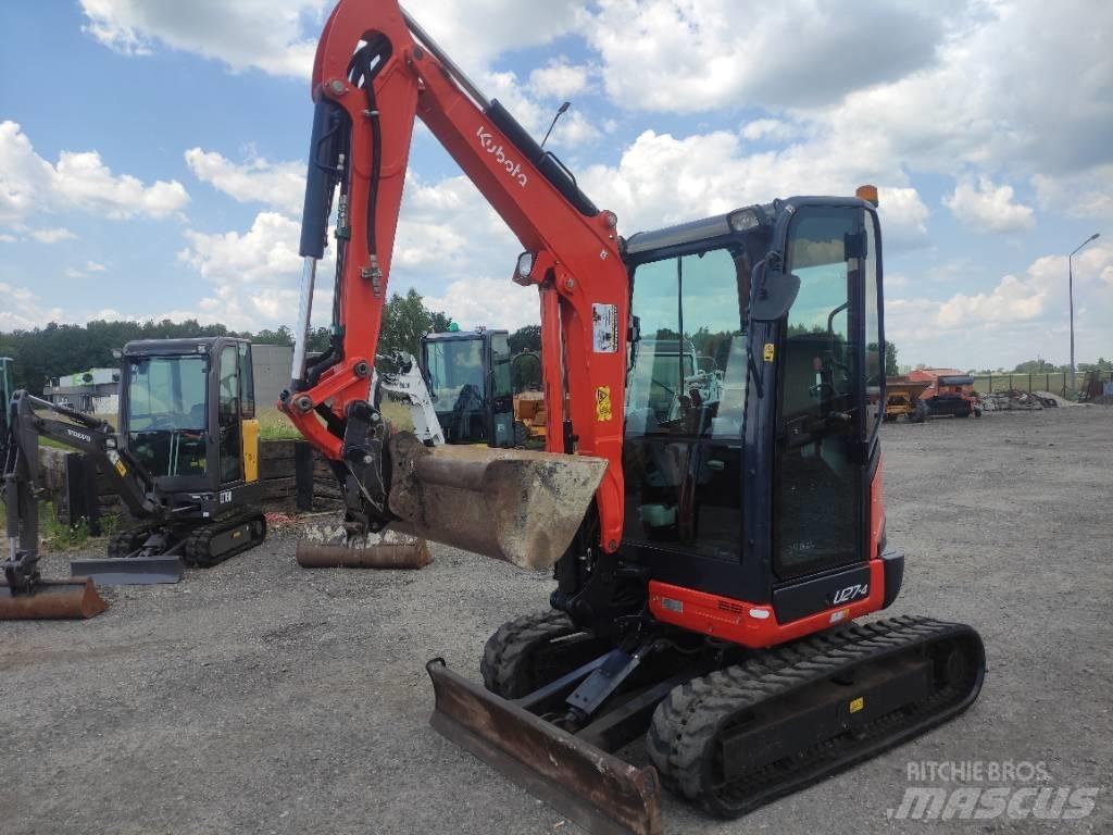 Kubota U 27-4 Mini bageri <7t