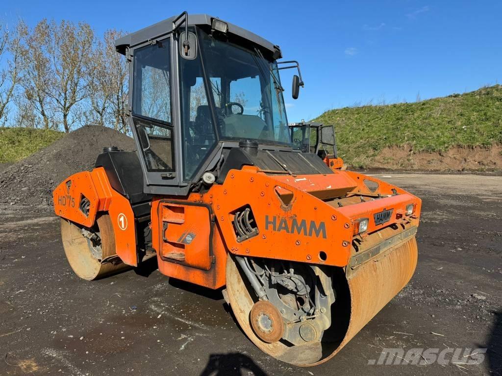 Hamm HD 75 Valjci sa dvojnim bubnjem