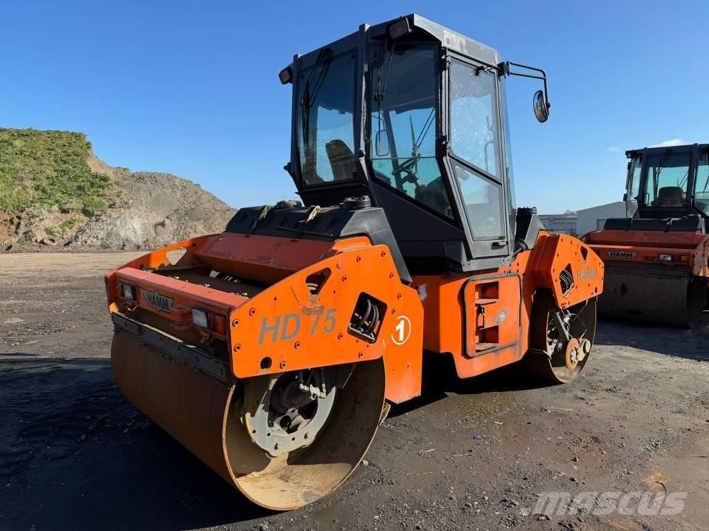 Hamm HD 75 Valjci sa dvojnim bubnjem