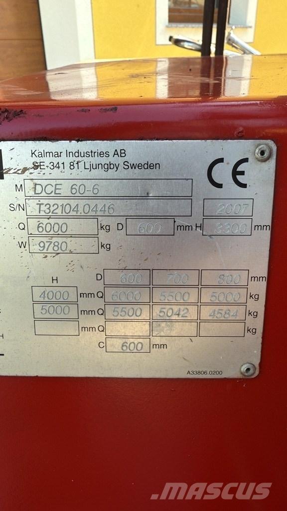 Kalmar DCE 60-6 Dizelski viličari