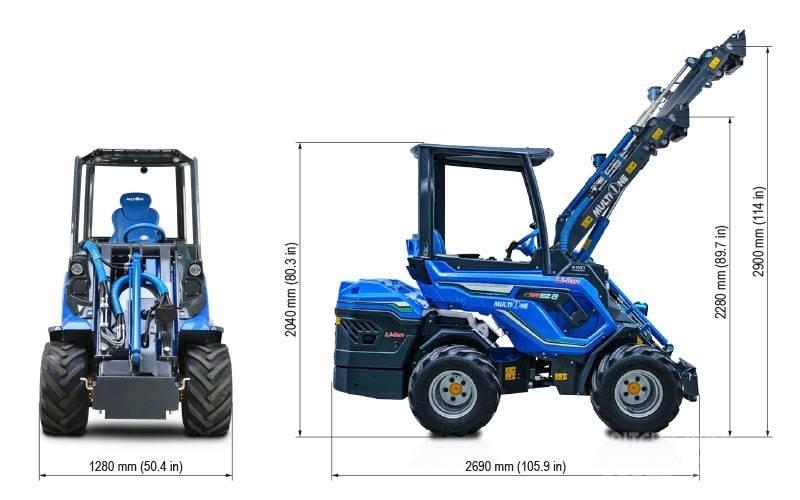 MultiOne EZ 8 Višenamjenski utovarivači