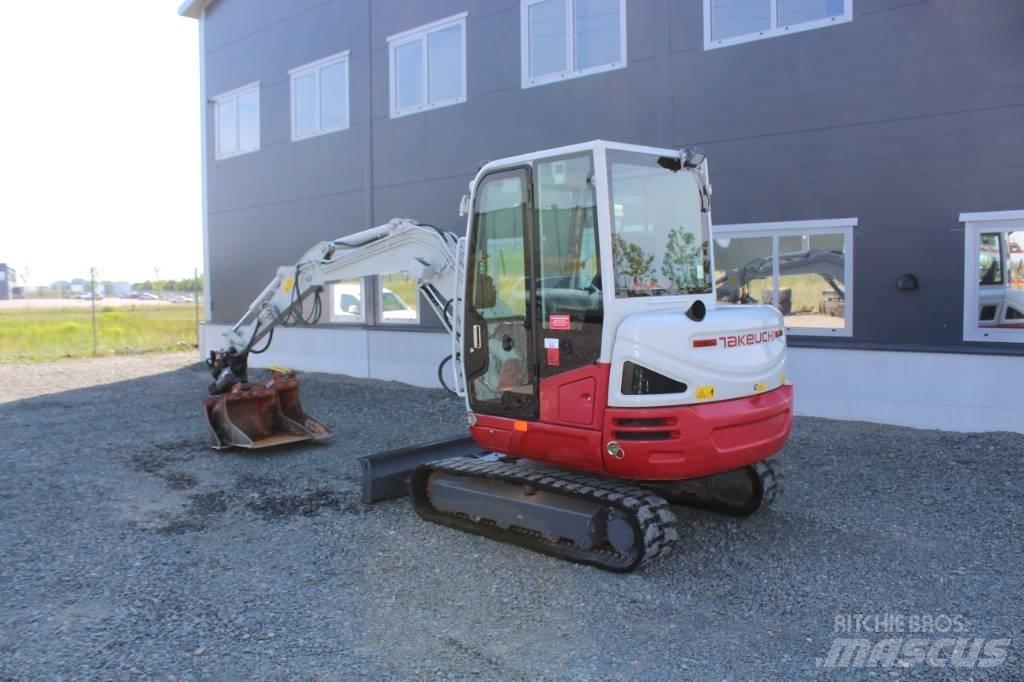 Takeuchi TB 240 Mini bageri <7t