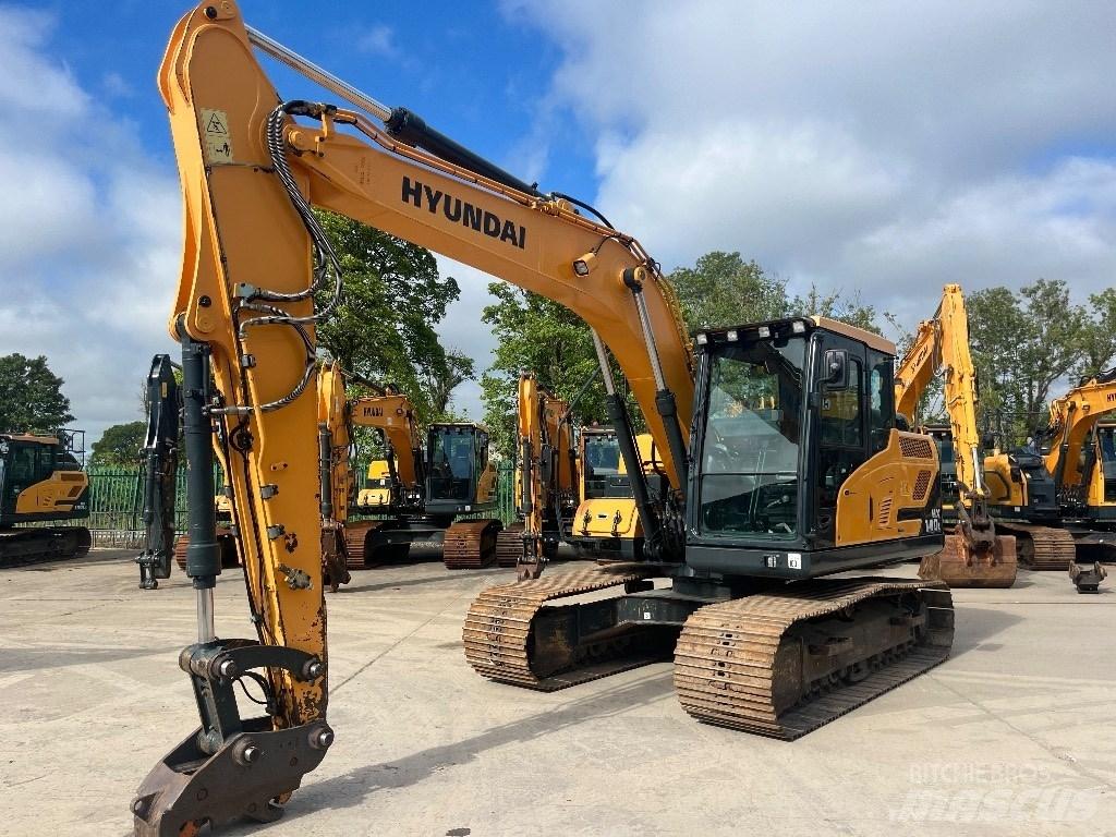 Hyundai HX140L Bageri gusjeničari