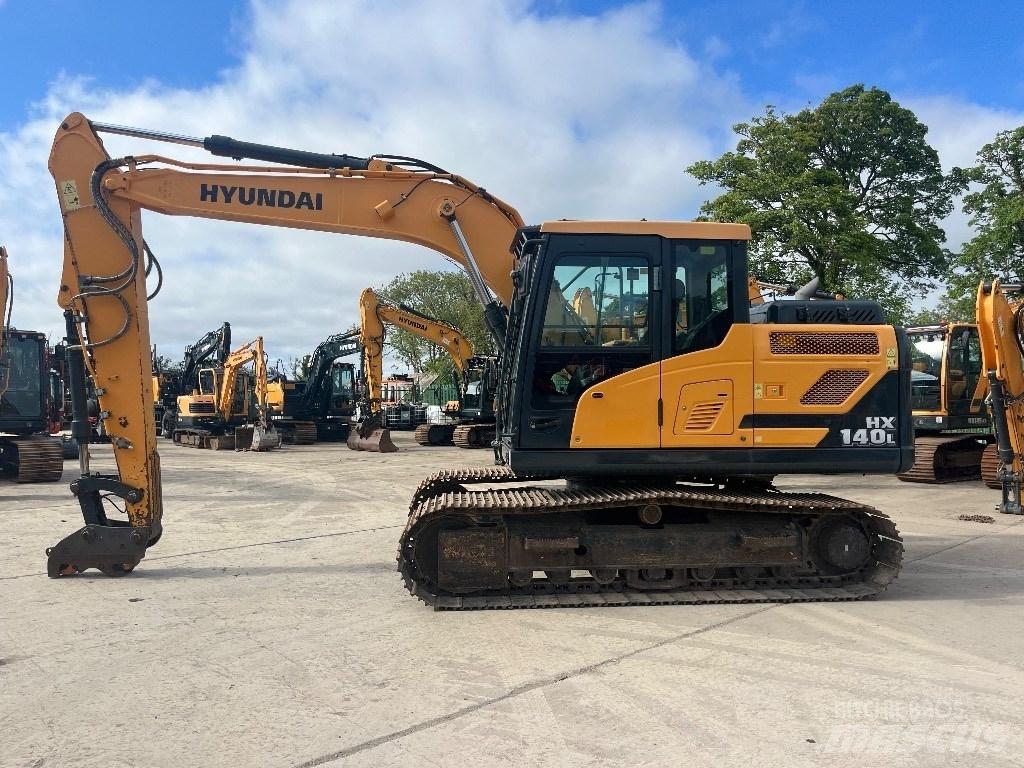 Hyundai HX140L Bageri gusjeničari