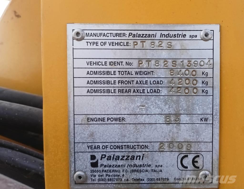 Palazzani PT82 Teleskopski utovarivači na kotačima