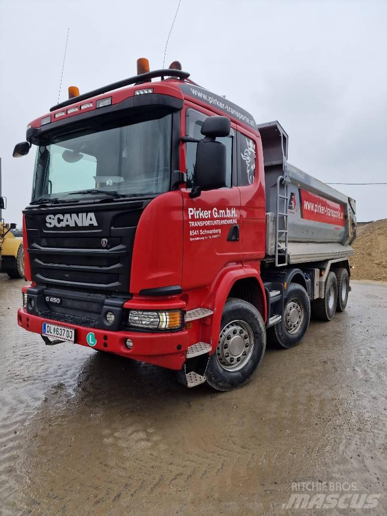 Scania G 450 Kiper kamioni