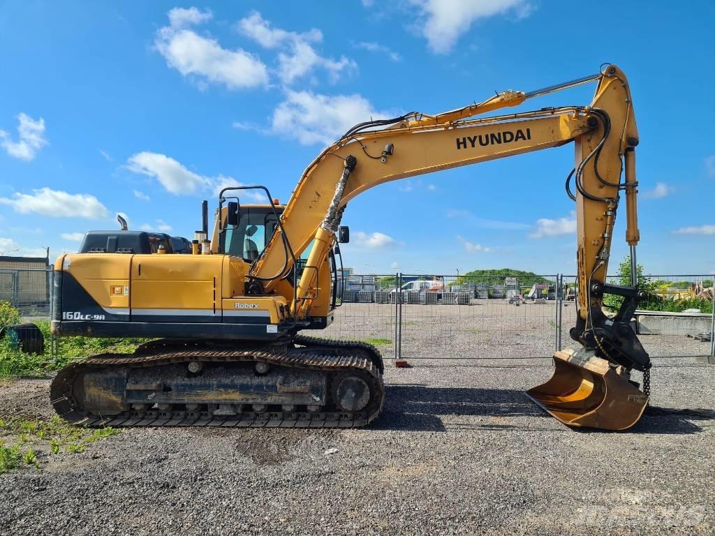 Hyundai R160LC-9A Bageri gusjeničari