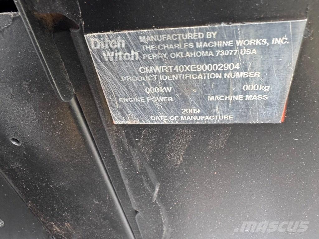 Ditch Witch RT 40 Rovokopači freze za kanale Trenčeri