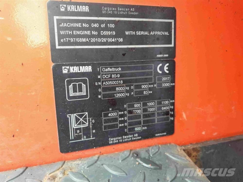 Kalmar DCF80-9 Dizelski viličari