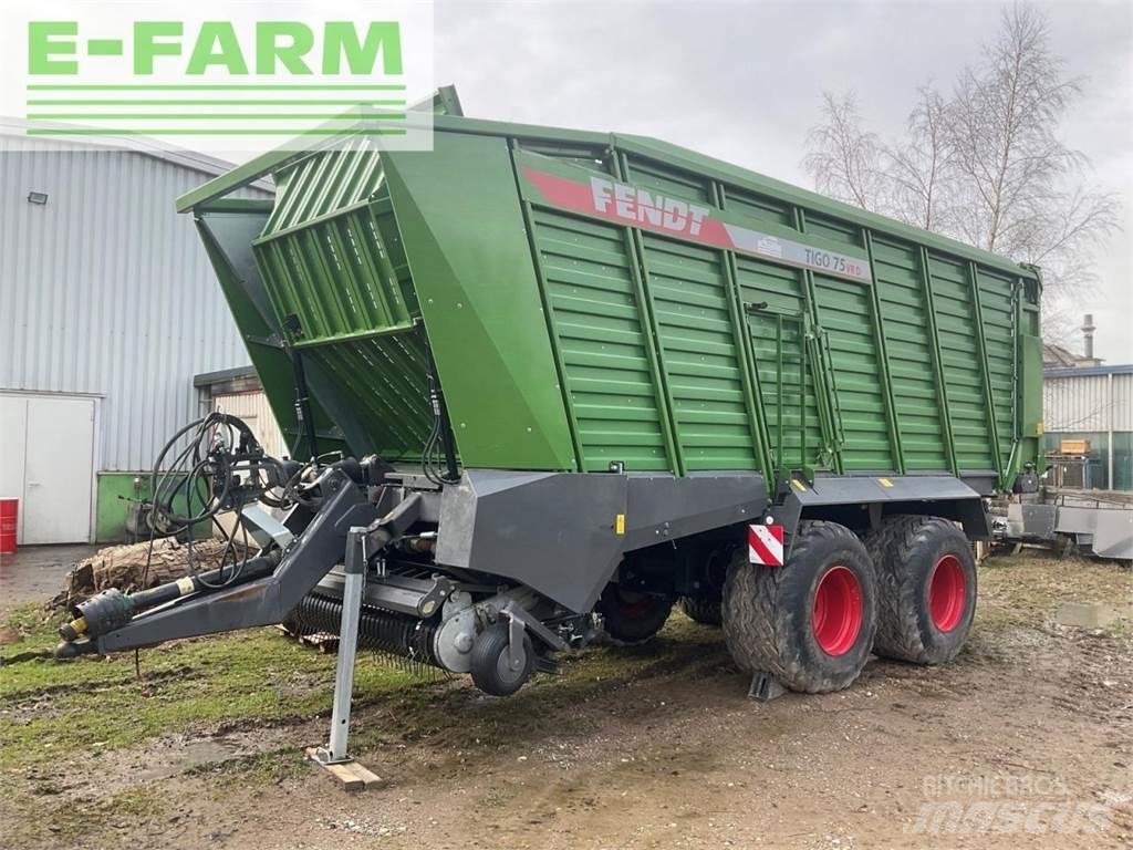 Fendt tigo 75 vr Ostale poluprikolice