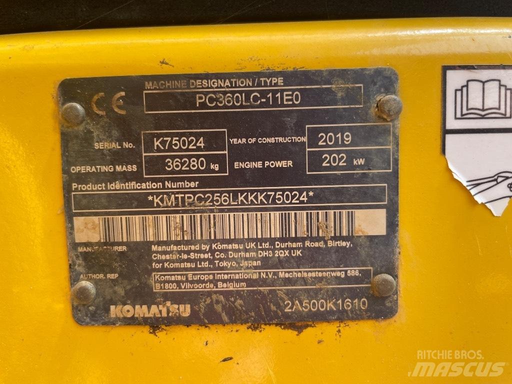 Komatsu PC 360 LC-11 Bageri gusjeničari