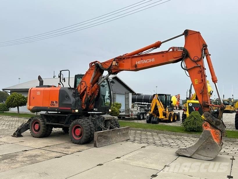 Hitachi ZX 170 W-5 B Bageri na kotačima