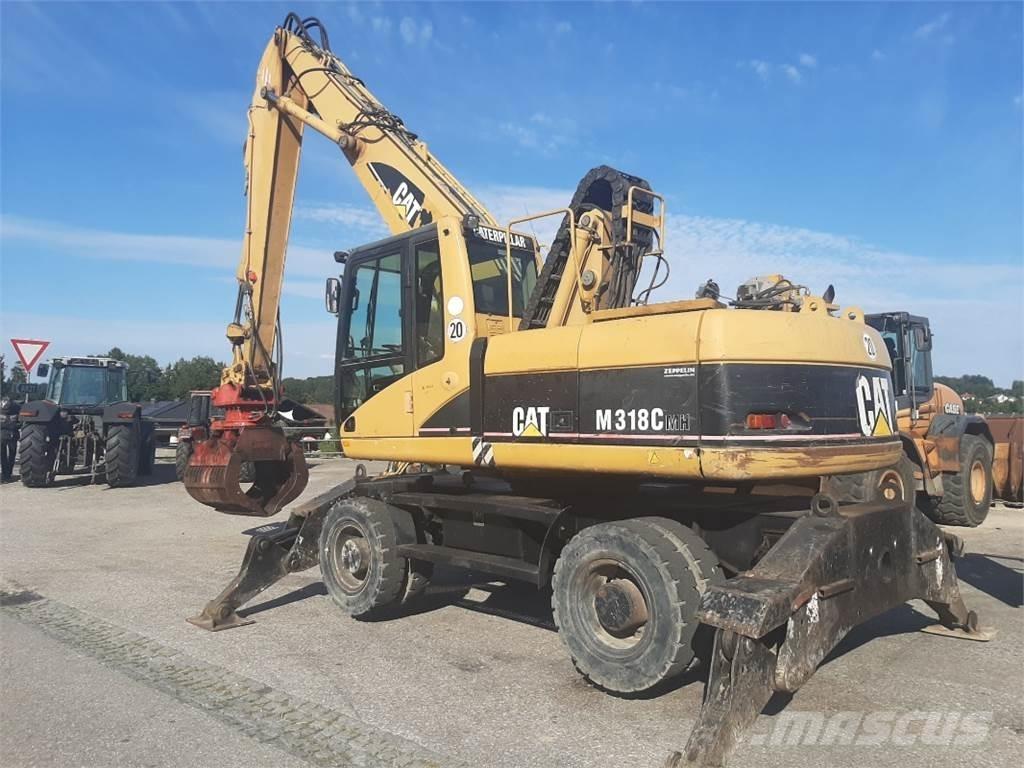 CAT M318C MH Bageri na kotačima