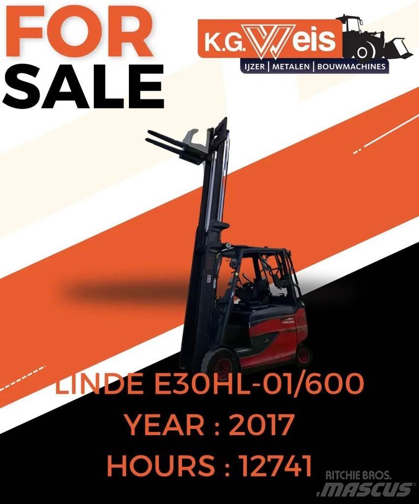 Linde E30HL01-600 Električni viličari
