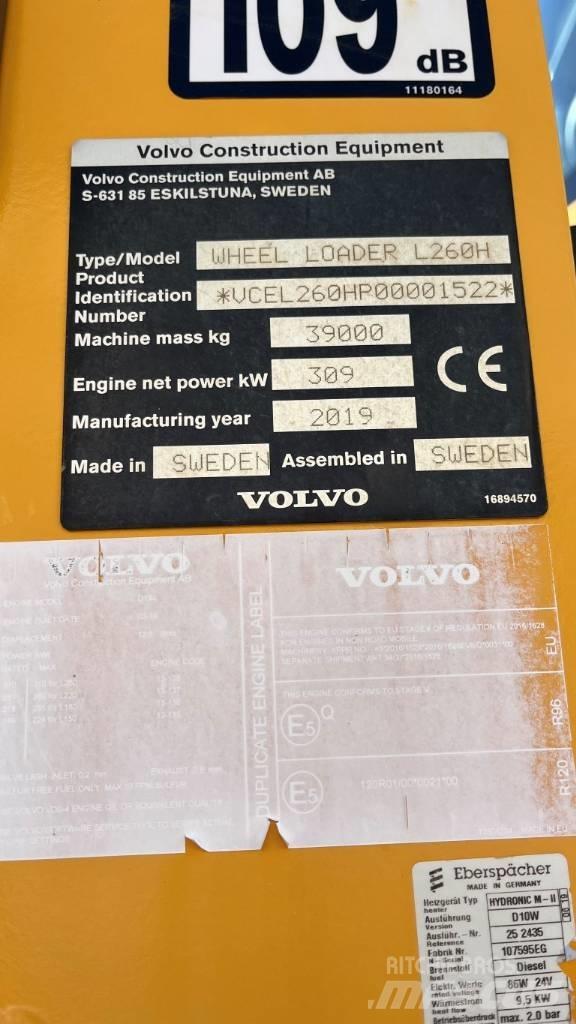 Volvo L260H Utovarivači na kotačima