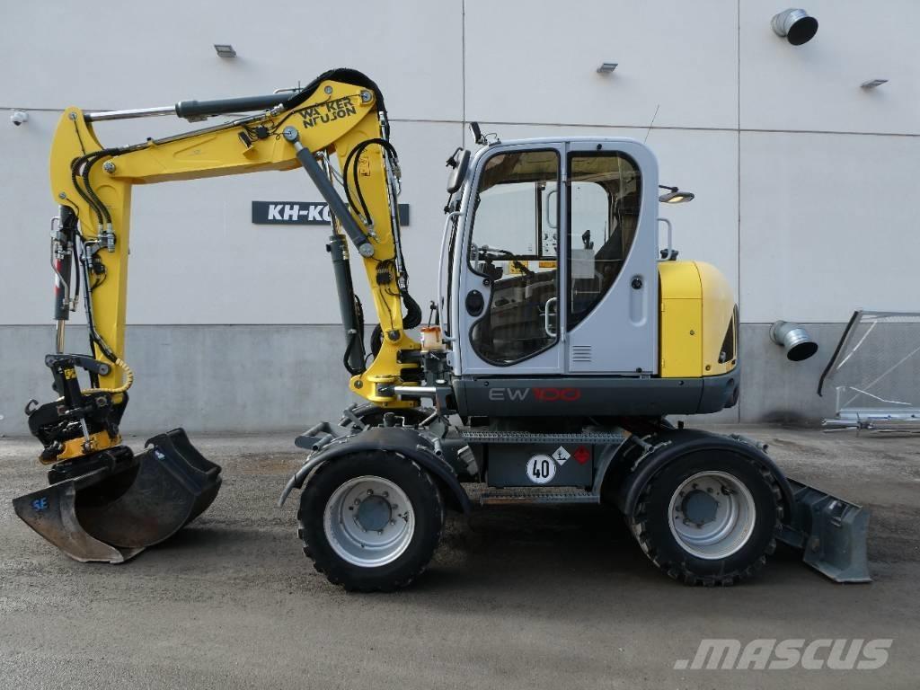 Wacker Neuson EW 100 Bageri na kotačima