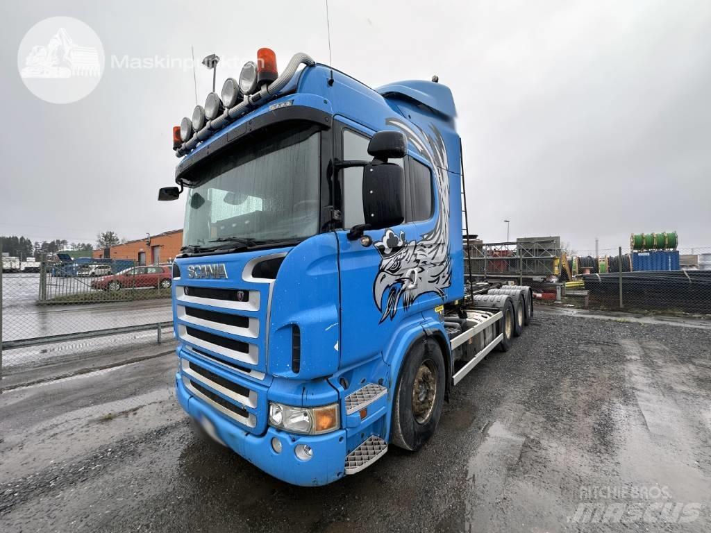 Scania R 500 LB Rol kiper kamioni s kukama za dizanje