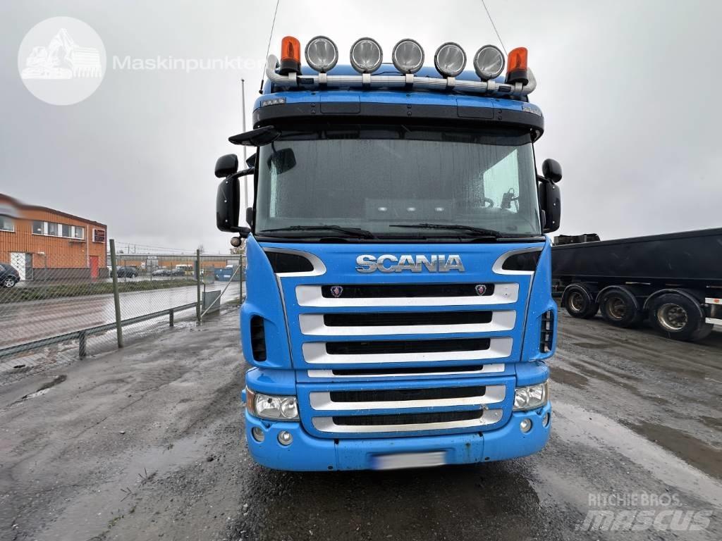 Scania R 500 LB Rol kiper kamioni s kukama za dizanje