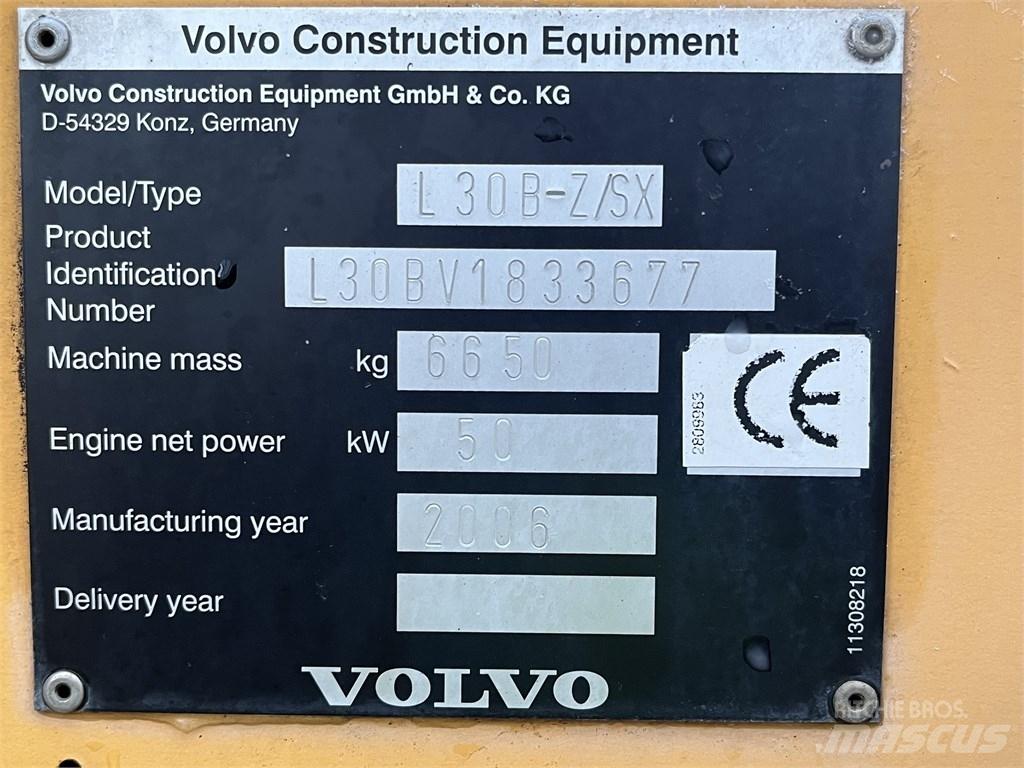 Volvo L 30 B Utovarivači na kotačima