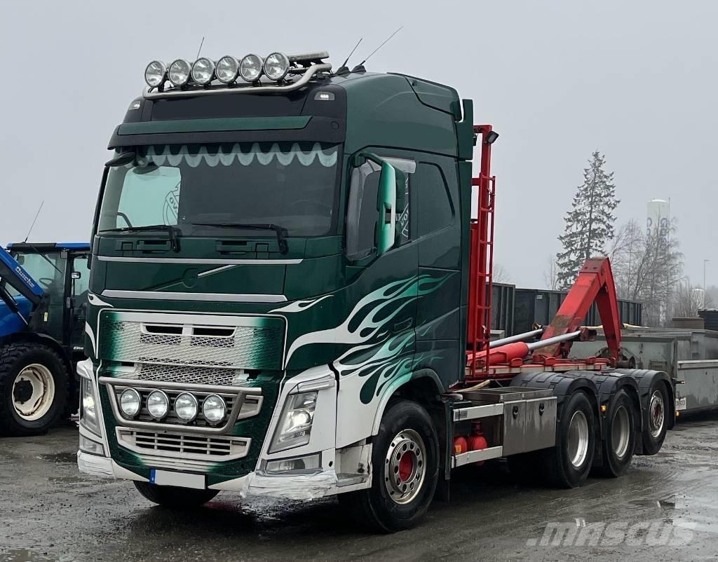 Volvo FH 540 Rol kiper kamioni s kukama za dizanje