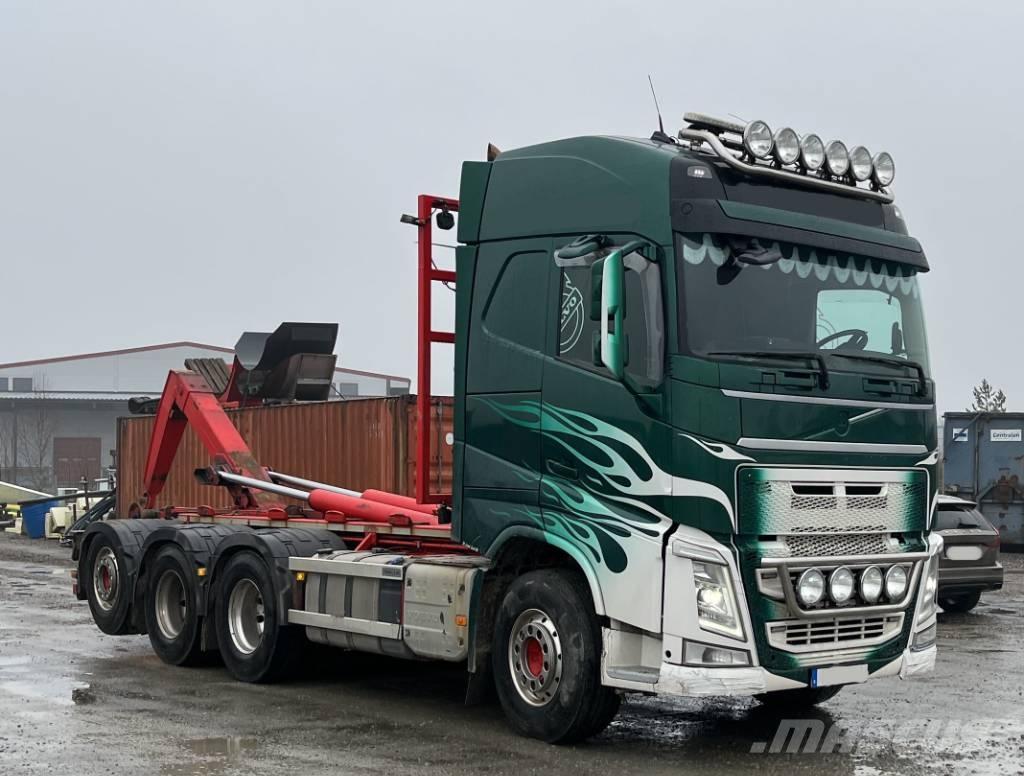 Volvo FH 540 Rol kiper kamioni s kukama za dizanje