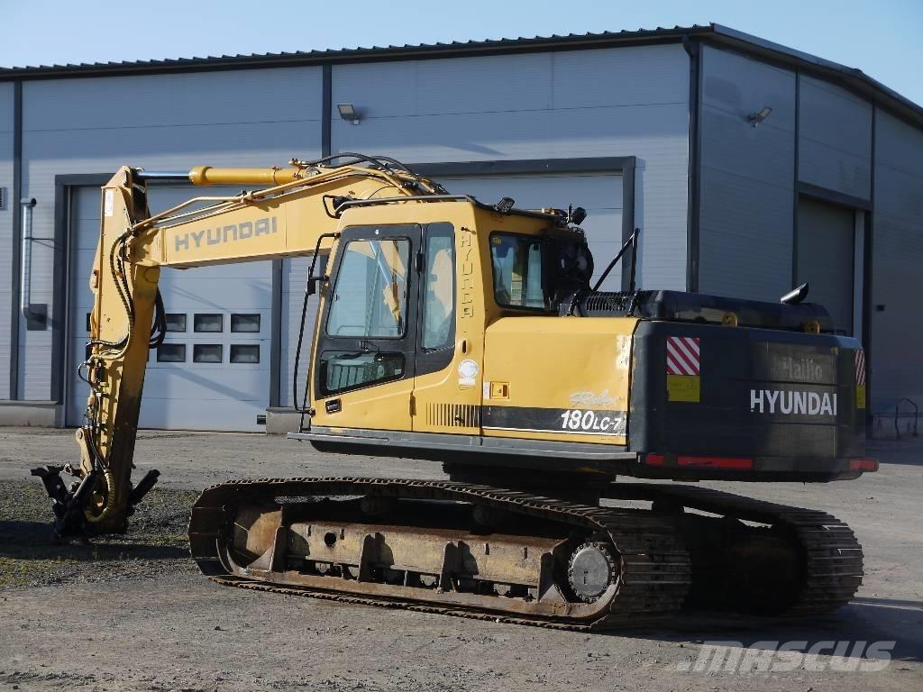 Hyundai R 180 LC-7 Bageri gusjeničari