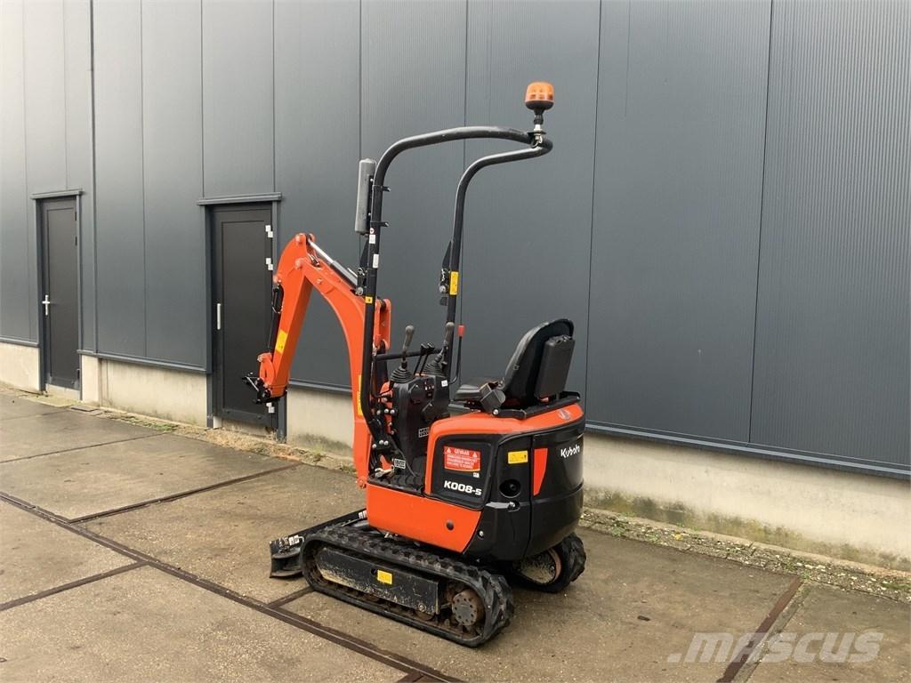 Kubota K 008-5 Mini bageri <7t