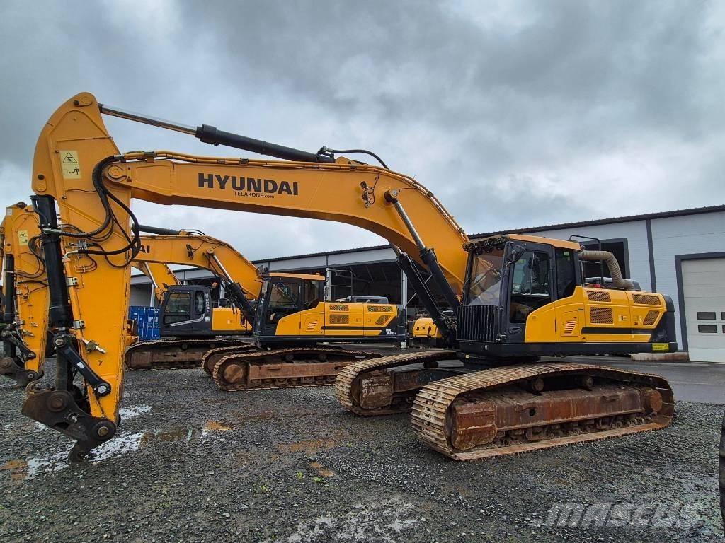 Hyundai HX 380 L Bageri gusjeničari