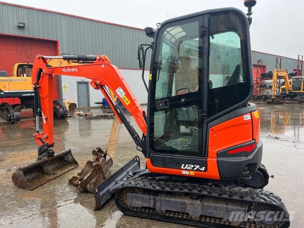 Kubota U 27-4 Mini bageri <7t