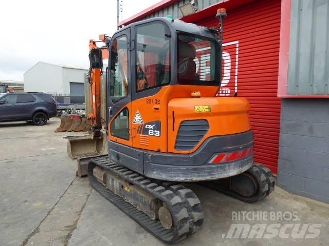 Doosan DX 63-3 Mini bageri <7t