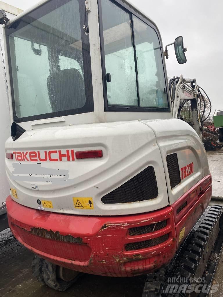Takeuchi TB 230 Mini bageri <7t