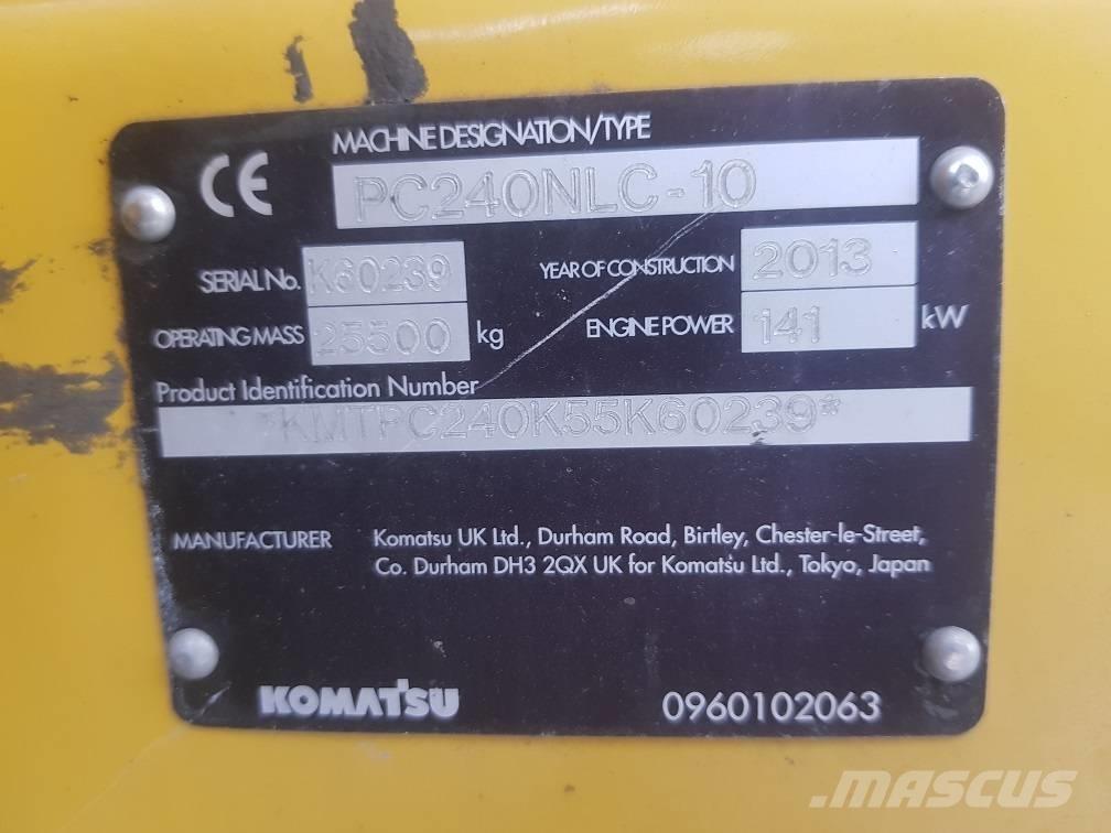 Komatsu PC240NLC-10 Bageri gusjeničari