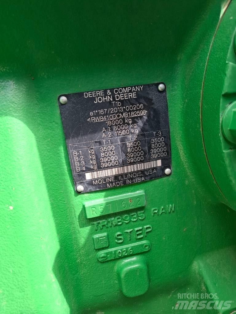 John Deere 8R410 Traktori