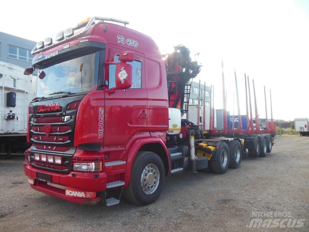 Scania R 450 Kamioni za drva