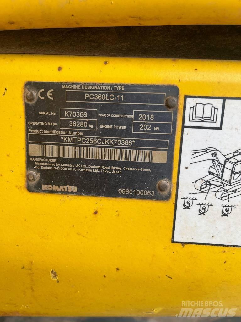 Komatsu PC360LC-11 Bageri gusjeničari
