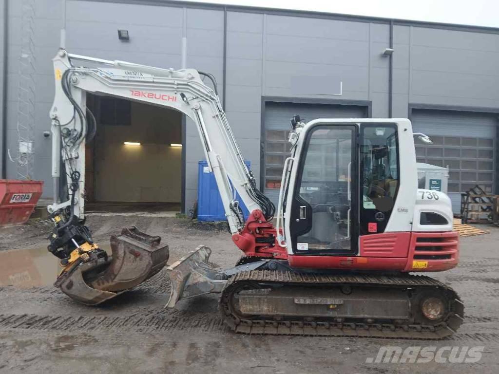Takeuchi TB 290 Midi bageri 7t – 12t