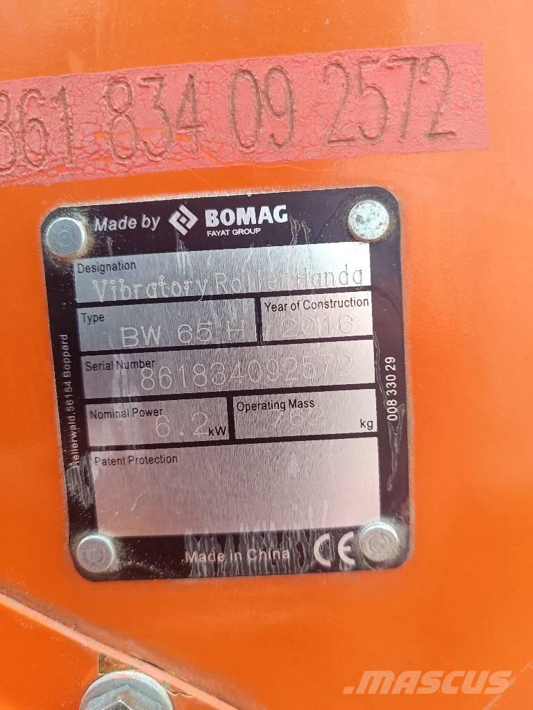 Bomag BW 65 H Valjci sa dvojnim bubnjem