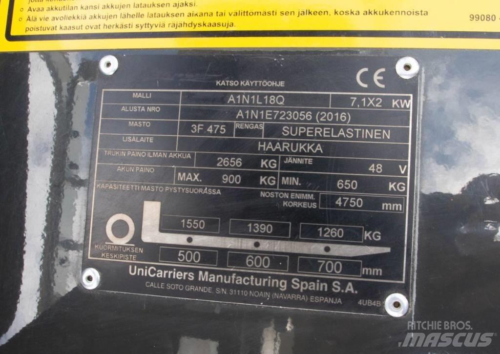 UniCarriers A1N1L18Q Električni viličari