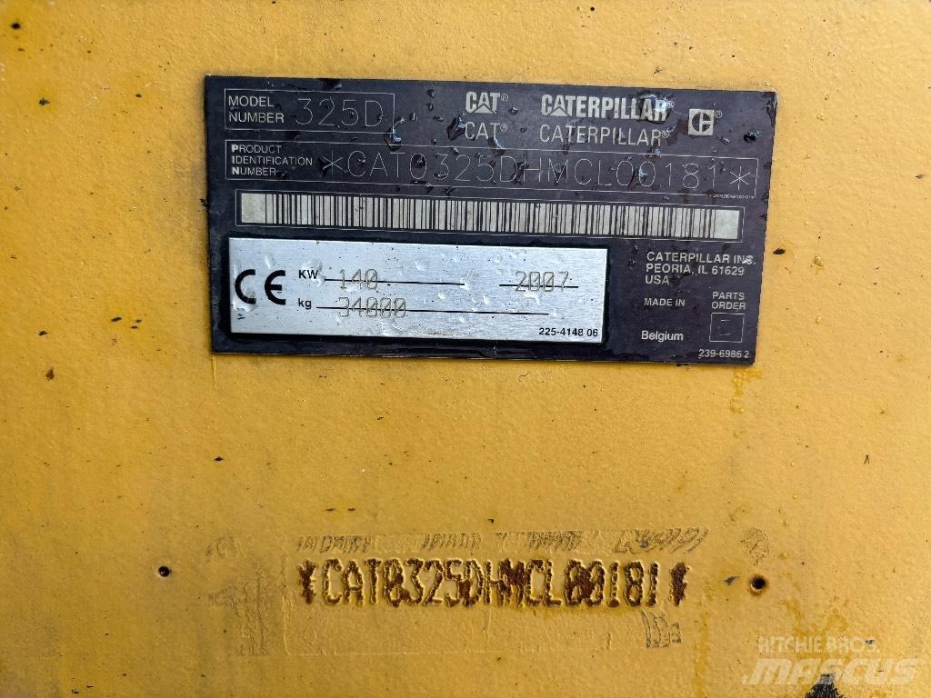 CAT 325 D LR Bageri gusjeničari